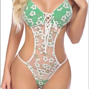 Daisy Floral Cut Out Lingerie